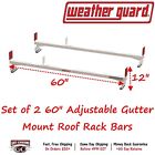218-3-03 Weather Guard Set Of Adjustable Gutter Mount Roof 783965052122