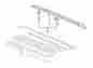 23259010 Escalade Tahoe Yukon Gm Cadillac Chevrolet Gmc Genuine 2016-2016 Side Rail