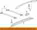23324213 Gm Oem Roof Rack Rail