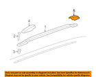 25862551 Gm Chevrolet Oem Hhr Roof Rack Rail Luggage Cover Left
