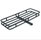 29-2903 Truepower Hitch Mounted Steel Cargo Carrier Basket Capac 8702080029033
