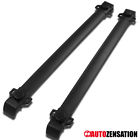 294-jny09bk Autozensation Dodge Journey Black Roof Crossbars Cross Bars Rack Luggage