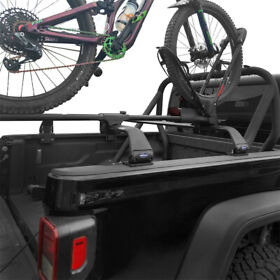 Mmr.40000 2pcs Cross Bars Bed Rack Storage Cargo Bike Carrier For Jeep Gladiator Jt 20-22