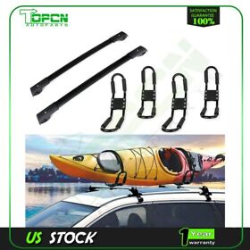 Ta838139101p 2pcs Roof Racks Cross Bars 4pcs Rack Kayak For 2009-2013 Subaru Forester