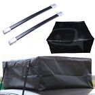 9977871 2x For 2010-2017 Lexus Gx460 Black Rubber Roof Top Rack Cross Bar 1x Bag