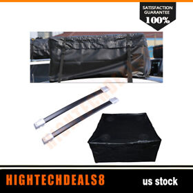 Ht833272ht403am 2x Roof Rack Cross Bar 1x Carrier Bag For 10-2017 Lexus Gx460 Aluminum Luggage