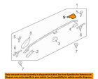 31378452 Volvo Oem Roof Rack Rail Luggage Cover Left