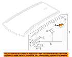 31391877 Volvo Oem Roof Rack Luggage Cover Left