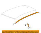 42548409 Gm Chevrolet Oem Roof Rack Rail Luggage Right