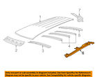 4894758aa Mopar Chrysler Oem-frame Rail-side