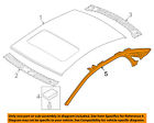 4h0809039c Audi Oem Roof Side Rail Left