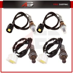 Ap80838100y 4pcs 2 Upstream Downstream Oxygen Sensor O2 For 2003 Jeep Wrangler 4.0l L6