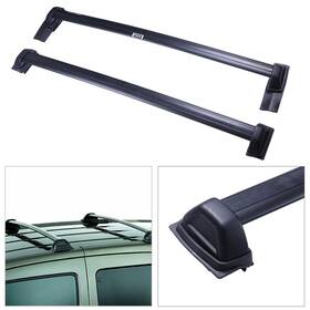 13827448 4umotorcarparts For 2003 04-2007 Honda Element Roof Rack Cross Bar Cargo Luggage Carrier Black