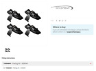 K066w 51066 Whispbar Vehicle Specific Smartfoot Fitting Kit Part