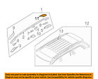 5113026ac Mopar Chrysler Oem Roof Rack