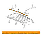 5113210ac Mopar Chrysler Oem Roof Rack