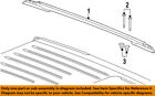 55079173al Mopar Jeep Chrysler Oem Roof Rack Luggage Rail Left