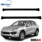 5801928b Omac Porsche Cayenne Roof Racks Cross Bars Rails 8698797055147