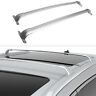 5826 Pair Silver Aluminum Top Roof Rack Cross Bars For Infiniti