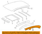 6121302100 Toyota Oem Roof Side Rail Right