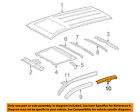 612130r010 Toyota Oem Roof Side Rail Right