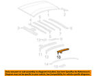 6121447021 Rail Left 04-09 Rail-side Prius-frame Oem Toyota