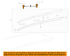6323048020 Toyota Oem Highlander Roof Rack Rail Luggage Bolt