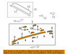 634080c010 Toyota Oem 01-03 Sequoia