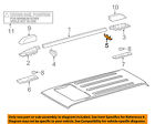 6344235010 Toyota Oem Roof Rack Rail Luggage Support Protector Left