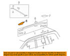 6349160060c0 Toyota Lexus Oem Roof Rack Rail Luggage Cover Right