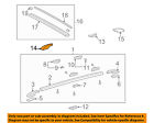 634920c011 Toyota Oem Sequoia Roof Rack Rail Luggage Left