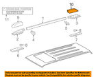 6349435030 Toyota Oem 4runner Roof
