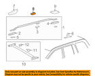6349560080c0 Toyota Oem Roof Rack
