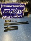 6364dtr-ctr Reproduction Impala Convertible Interior Top Rails New Front Rear Set
