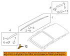 67321d9000 Kia Oem Sportage Roof Rack Rail Luggage Left