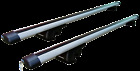 70-54 Speedmax Roof Rack Pcs Set Chrome Aluminium With Key Lock