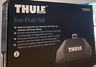 186017 710601 Thule Evo Flush Rail Footpack Silver Wingbars Fitkit