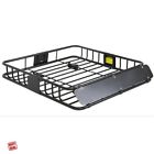 752074588310 Bcp Rooftop Cargo Basket Universal Roof Rack Cross