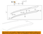 756320e030 Toyota Oem Highlander Roof Rack Rail Luggage Cap