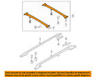 7f2z1755106ba Ford Oem Roof Rack Rail