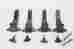 8000104 Yakima Used 1a Hi Rise Towers For Raingutters Or Custom Installs Lot 1