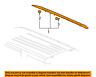 84228007 Gm Oem Roof Rack Luggage Rail Left