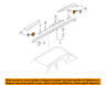 858393b000 Kia Oem Roof Rack Rail Luggage Cover Retainer Clip
