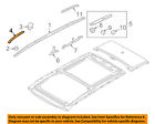 87252c6500 Kia Oem Sorento Roof Rack Rail Luggage Cap Right