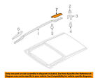 872971u500 Kia Oem Sorento Roof Rack Rail Luggage Cover Left 872971u500 Kia Oem Sorento Roof Rack Rail Luggage Cover Left