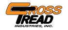 88411 Crosstread Steel Stake Pocket Adapter Kit Rail Mount Cross Tread