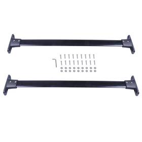 H10459111ld 8j For 2005-2012 Nissan Pathfinder Roof Rack Cross Bars Black