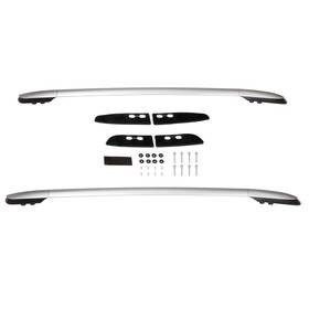 H10662311ld 8j For 2013-2018 Toyota Rav4 4dr Roof Rack Side Rails Luggage Silver Aluminum Bar