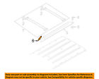 8l8z17551a47aa 08-12 Rail Ford Escape Rack Left Carrier-cap Oem Luggage Roof