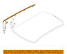 8u0860022a2zz Audi Oem Roof Rack Rail Luggage Right